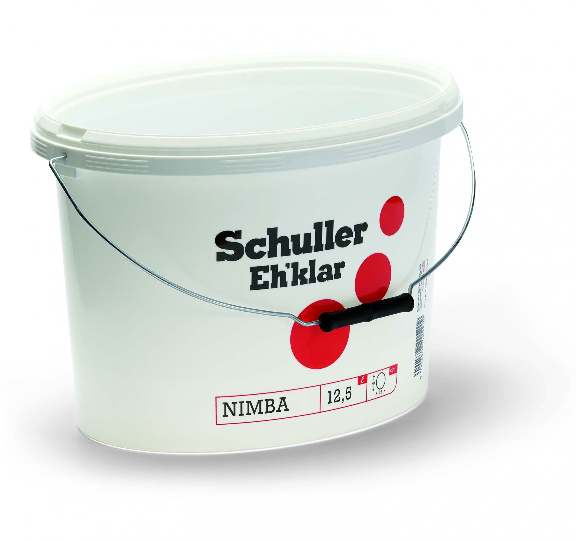 Schuller NIMBA műanyag festékes vödör, ovális, 12.5 literes termék fő termékképe