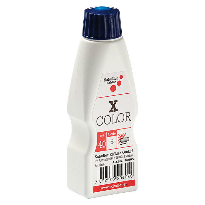 Schuller X-COLOR fény- és időjárásálló színező, 40 ml, kék termék fő termékképe