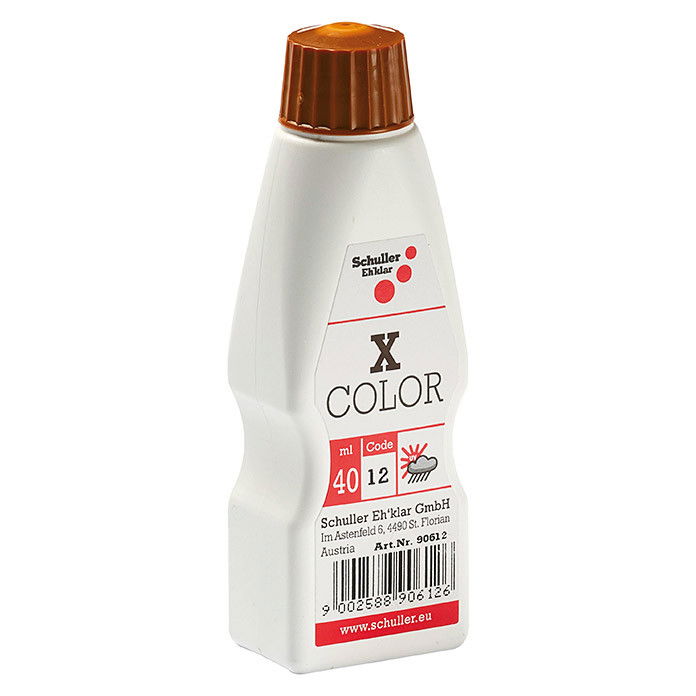 Schuller X-COLOR fény- és időjárásálló színező, 40 ml, sárga oxid termék fő termékképe