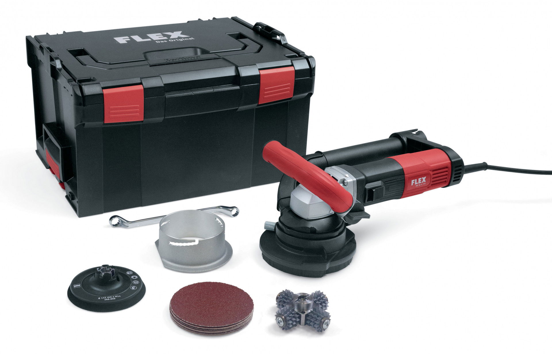 Flex RE 16-5 115 RETECFLEX univerzális csiszoló hegyes marófej szettel termék fő termékképe