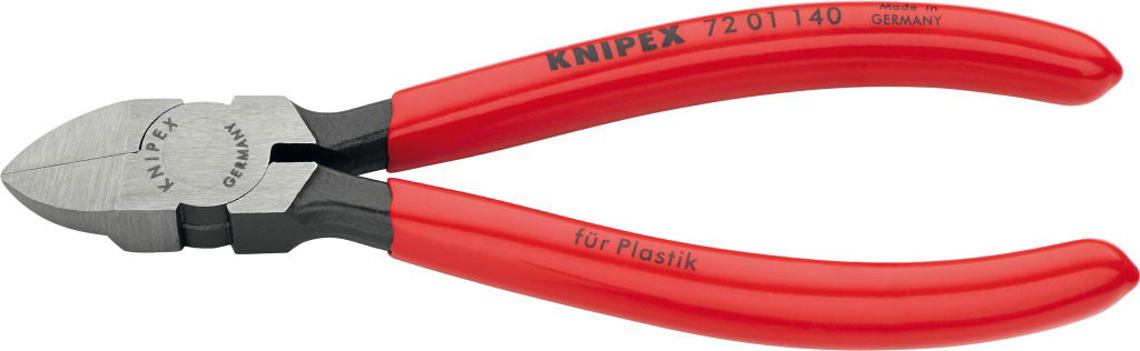 Oldalcsípő fogó, műanyaghoz, PVC nyél 180 mm termék fő termékképe