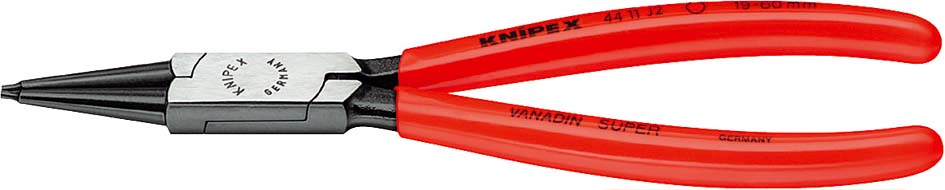 Seegergyűrű fogó BE, polírozott fej, PVC nyél J 1 140 mm, 12- 25 mm termék fő termékképe