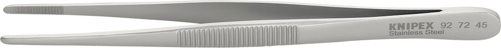 Precíziós csipesz, egyenes , INOX, 7314.SA.B 145 mm, tompa 2,7 mm, recés hegy termék fő termékképe