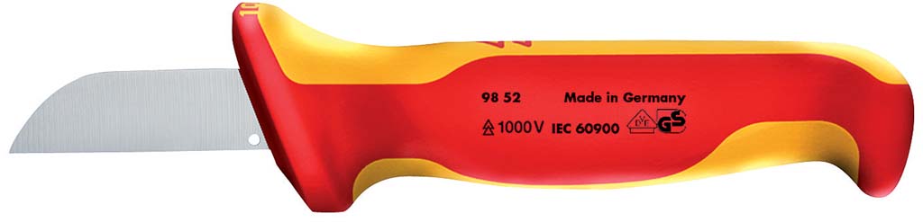 Szigetelt kábelkés, egyenes penge 1000V 190 mm termék fő termékképe