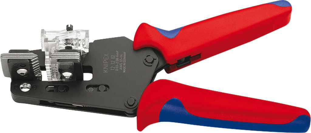 Huzalcsupaszító fogó teflon és szoláris kábelekhez 195 mm, AWG26-10, 0,14-6 mm2 termék fő termékképe