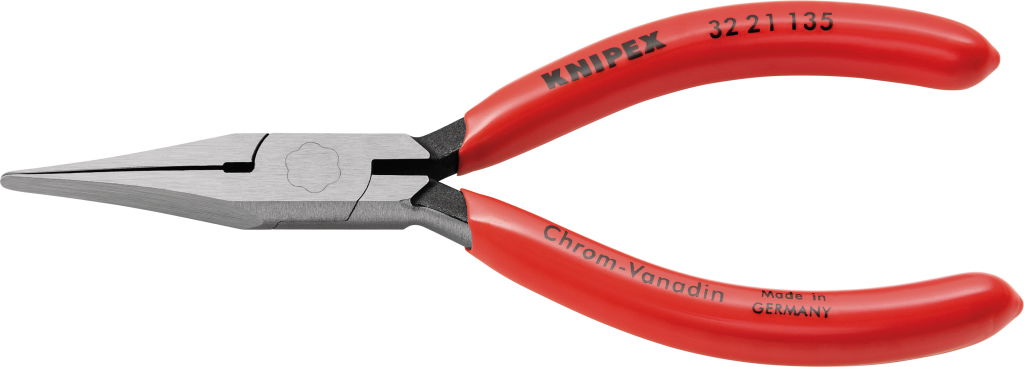 Laposfogó ( jusztírozó ), polírozott fej, PVC nyél 135 mm termék fő termékképe