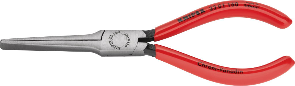 Laposfogó lapított széles, PVC nyél 160 mm, polírozott fej termék fő termékképe