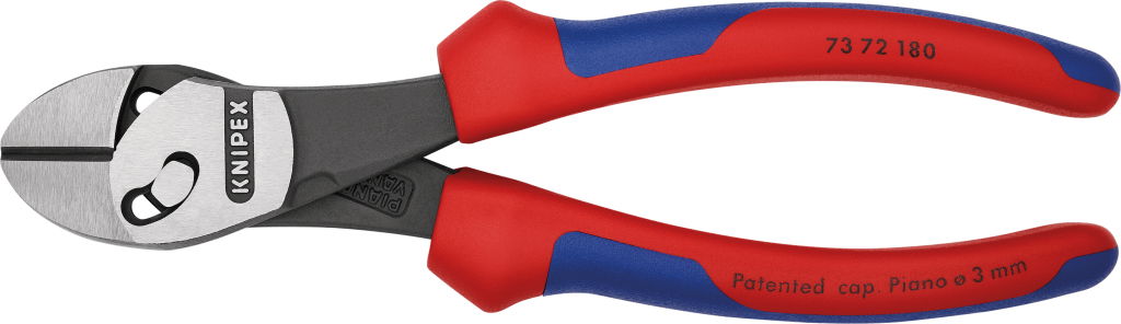 Oldalcsípő fogó TwinForce, polírozott, kétk. nyél 180 mm/3,0-5,5mm, rugóval termék fő termékképe