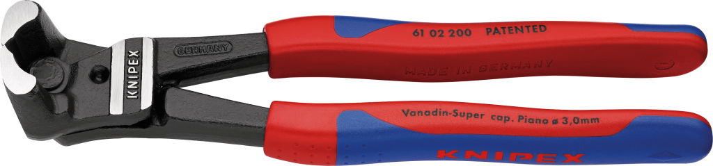 Csapszeg-homlokcsípő fogó, kétkomponensű nyél 200 mm/1,0-6,0mm termék fő termékképe