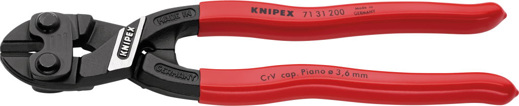 Kompakt csapszegvágó, CoBolt 200 mm/3,6-6,0mm, rugóval, hajlított fej 20° termék fő termékképe