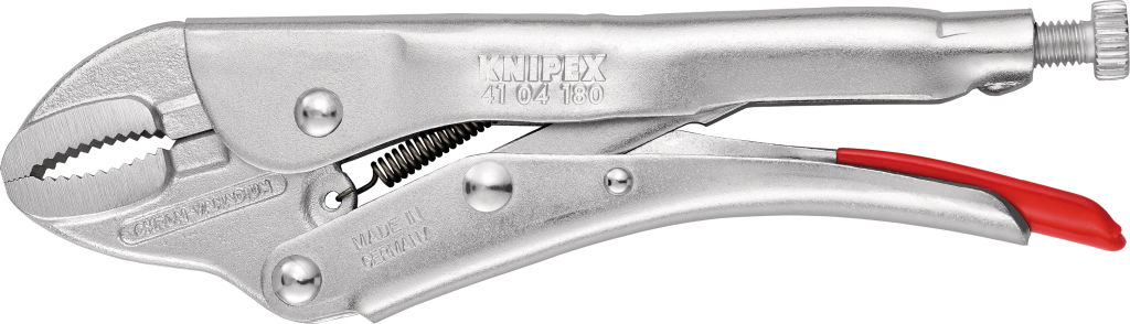 Önzáró fogó, ( Gripp ) ovális pofa, huzalvágóval 180 mm/30 mm termék fő termékképe