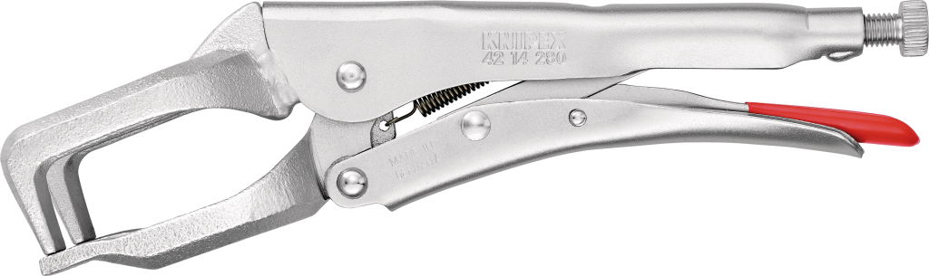 Önzáró hegesztofogó, U alaku pofák, lemezhez 280 mm/0-25 mm termék fő termékképe