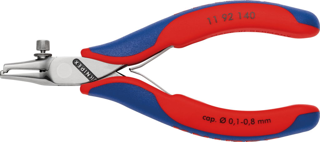 Huzalcsupaszító fogó, elektronikai, rugós 140 mm, 0,1-0,8 mm termék fő termékképe