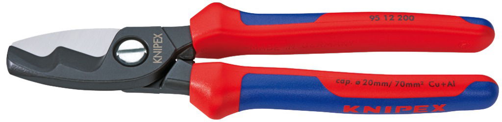 Kábelvágó olló, kétkomponensű nyél 200 mm, d=20/70 mm2, AWG2/0 termék fő termékképe