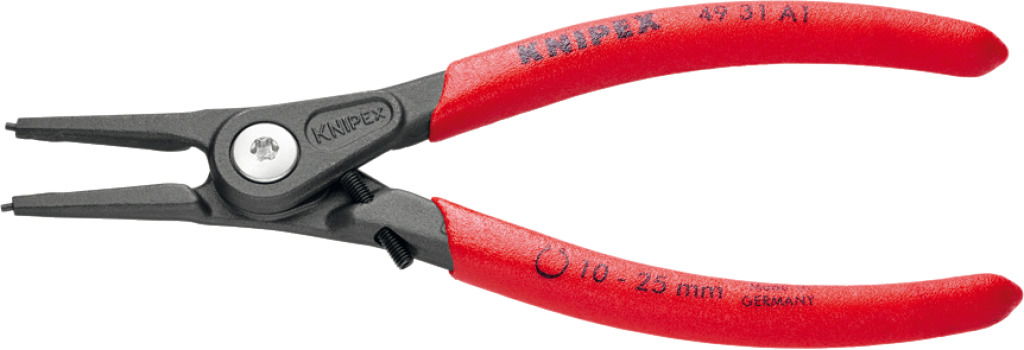 Seegergyűrű fogó, precíziós KE, PVC nyél A 3 225 mm, 40-100 mm termék fő termékképe