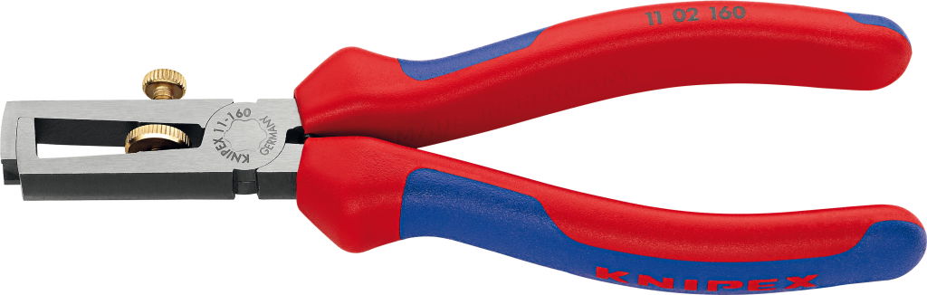 Huzalcsupaszító fogó, rugós, kétkomponensű nyél 160 mm, d=5mm/ 10mm2-ig, AWG 7 termék fő termékképe