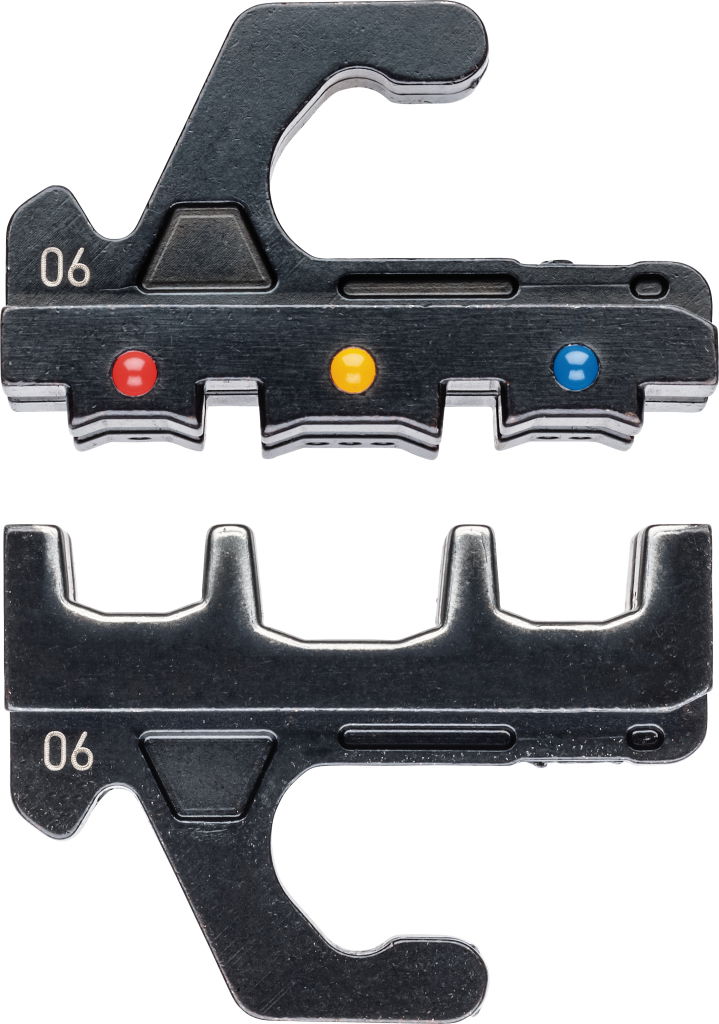 Táras krimpelő fogóhoz betét, 9733-hoz 0,5-6mm2, AWG20-10, szigetelt szemessaruhoz termék fő termékképe