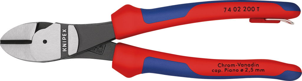 Oldalcsípő fogó ero, polírozott, leesés ellen bizt 250 mm/3,0-4,6mm, kétkomponensű nyél termék fő termékképe