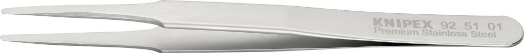 Precíziós csipesz, egyenes INOX, 2A.SA.0 120 mm, tompa 1,9 mm termék fő termékképe