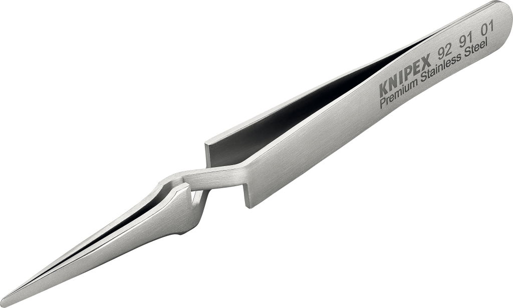 Perciziós keresztcsipesz, egyenes, INOX, 3X.SA.1 120 mm hegyes 0,2 mm termék fő termékképe