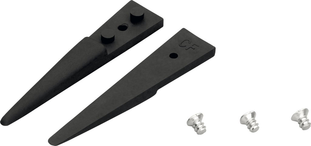 Csipesz tartalék karbon hegy, egyenes, ESD 40 mm/párban, tompa 2,0 mm (92 81 04-hez),A249CF termék fő termékképe