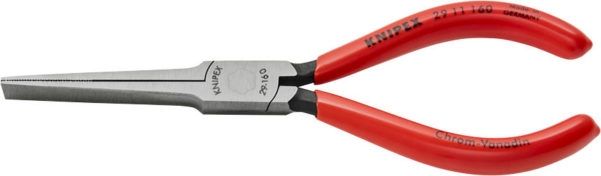 Laposfogó hosszú, széles, polírozott fej, PVC ny 160 mm termék fő termékképe