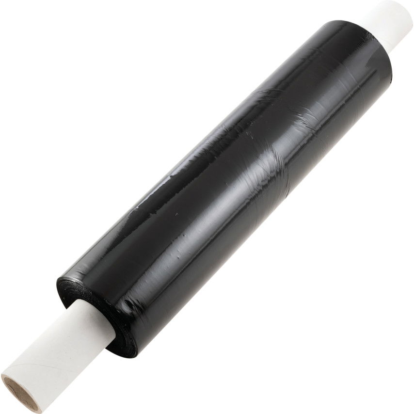 Fekete FÚJT CSOMAGOLÓ FÓLIA 400mm x 300M 25 MICRON termék fő termékképe