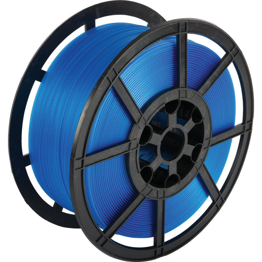 TT55BLU 12mm x 0.9mm x 1000M polipropilén pántolószalag kék termék fő termékképe