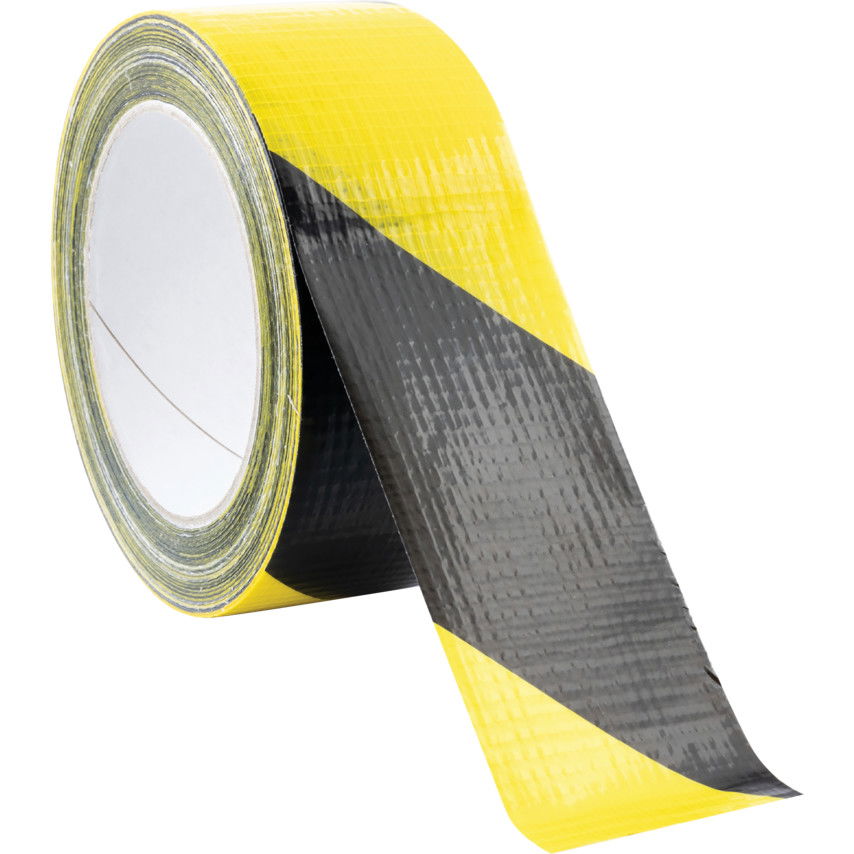 50mm FEKETE/SÁRGA figyelmeztető szalag termék fő termékképe