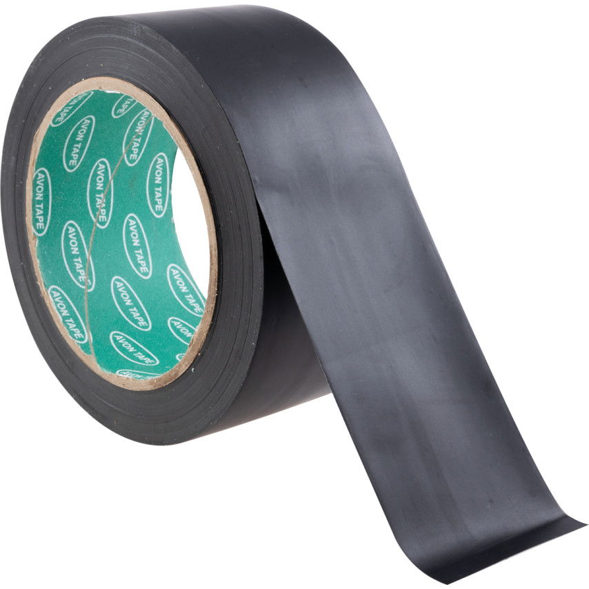 50mm fekete figyelmeztető szalag termék fő termékképe