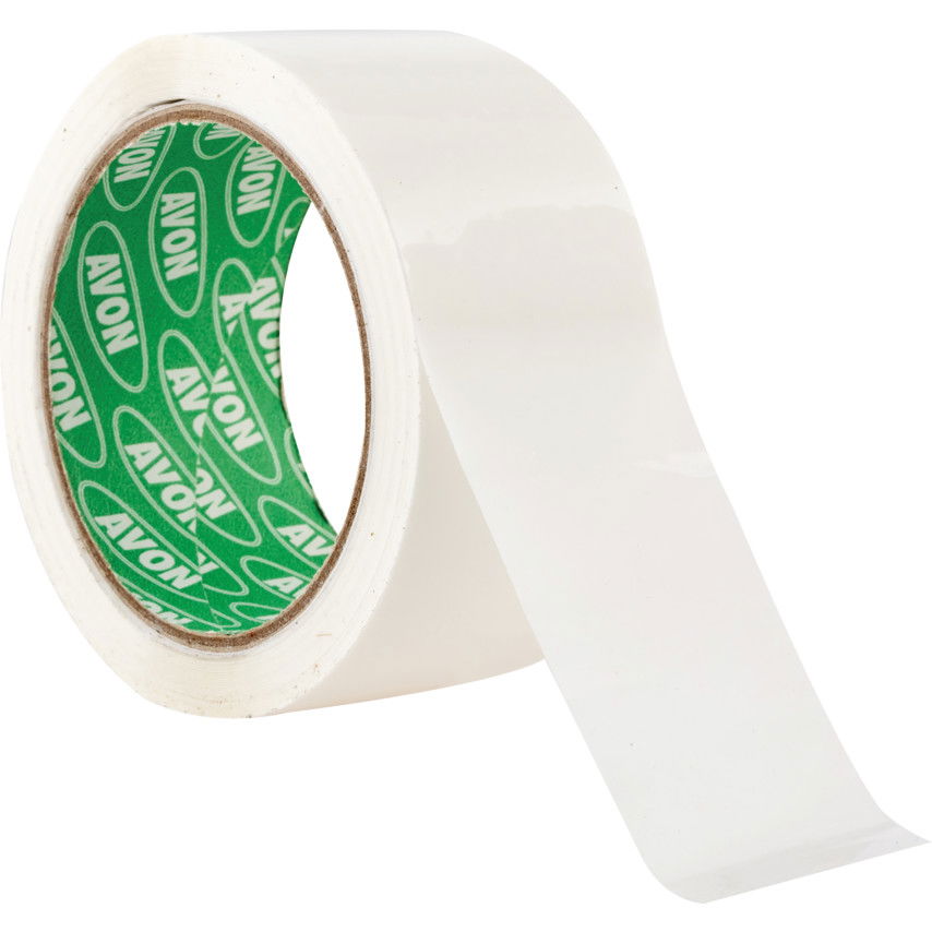 50mm x 66M polipropilén CSOMAGOLÓSZALAG  fehér termék fő termékképe