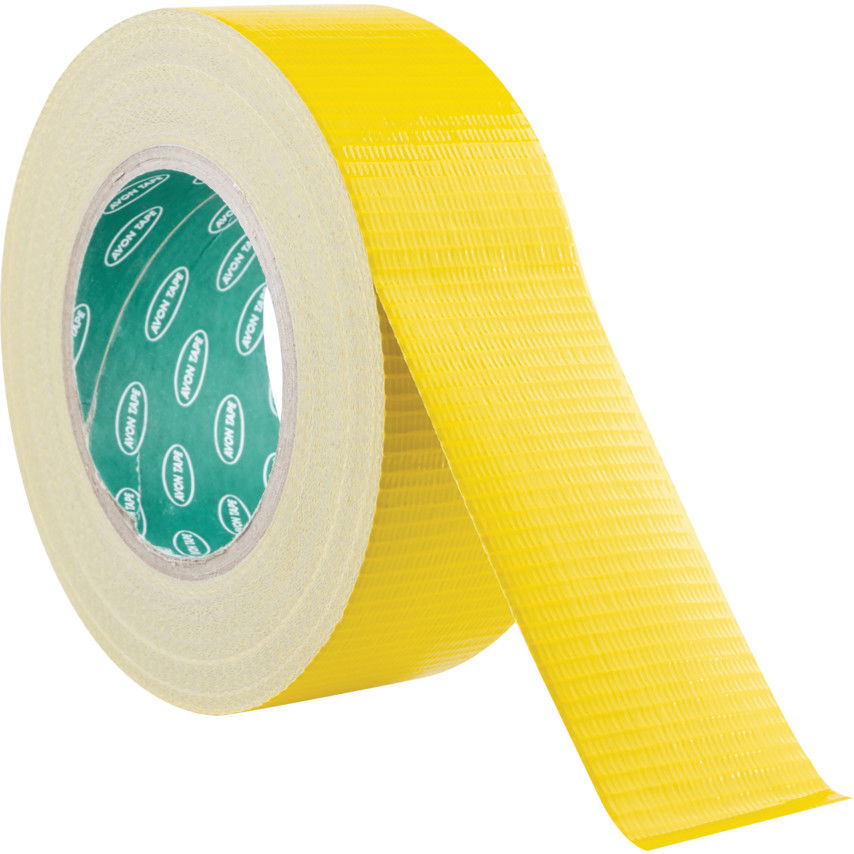 50mm x 50M sárga vízálló TEXTILSZALAG termék fő termékképe
