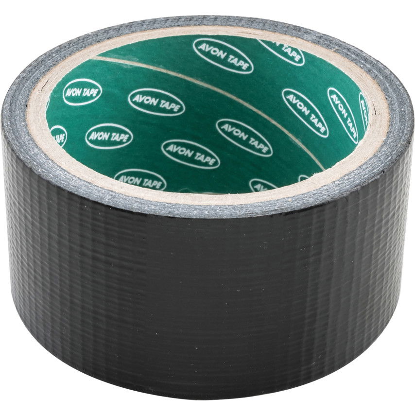50mm x 10M fekete vízálló TEXTILSZALAG termék fő termékképe