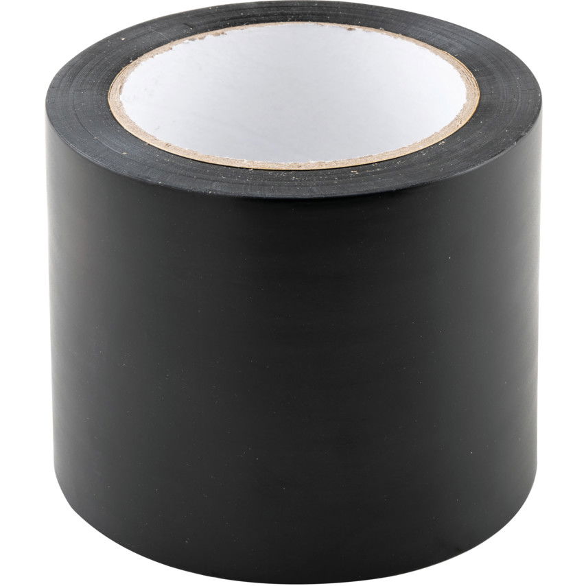 100mm x 33M fekete pvc szigetelő szalag termék fő termékképe