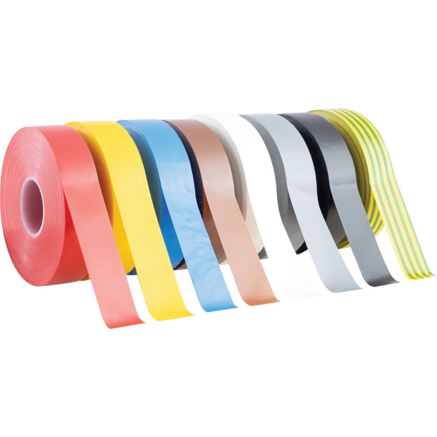 19mm x 33M vegyes SZÍNŰ pvc SZIGETELŐSZALAG SZORTIMENT (8) termék fő termékképe