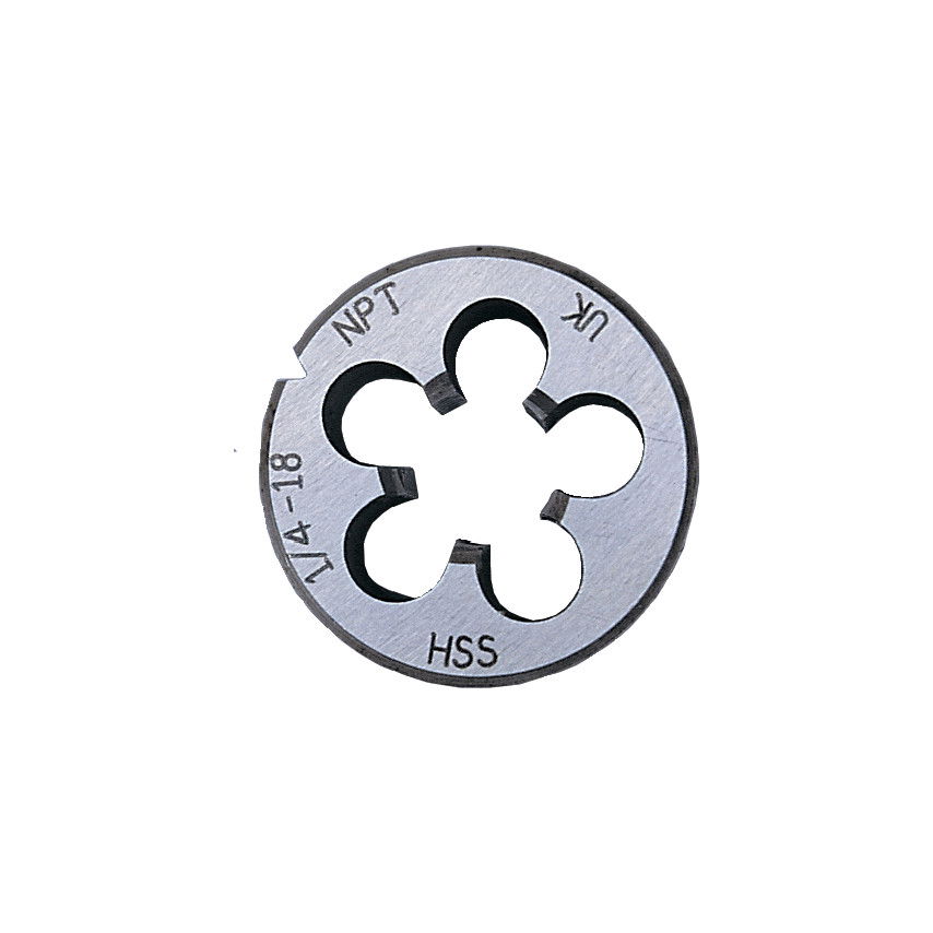 1/8" x 27 NPTX1.5/16" kör alakú HSS menetmetsző termék fő termékképe