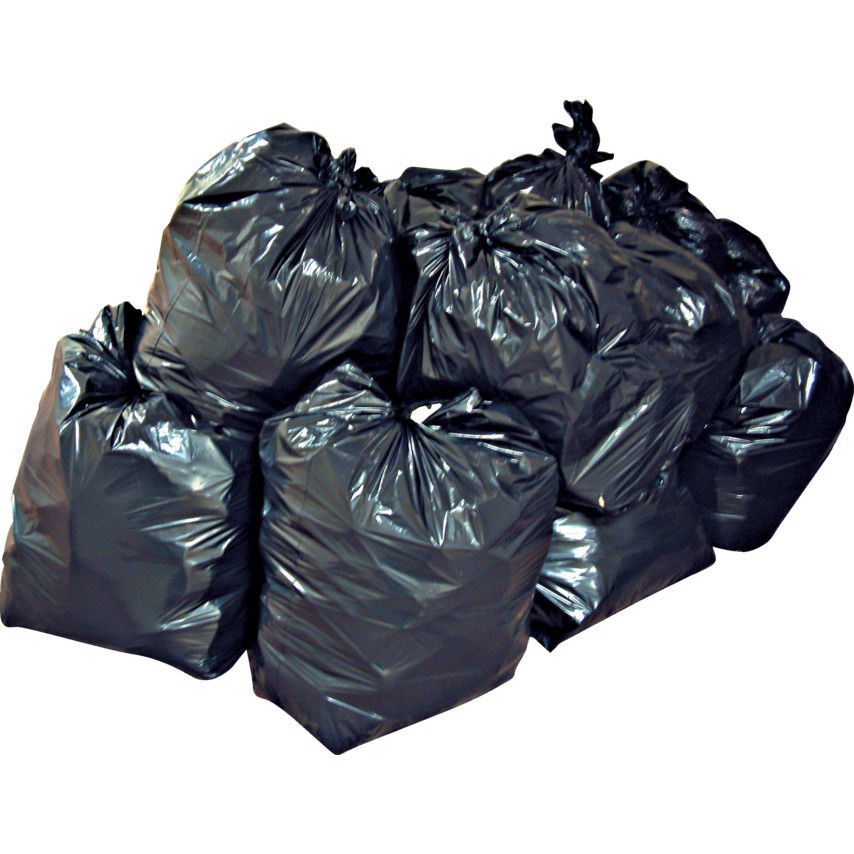 20" x 34" x 47" fekete GYŰJTŐ SZEMETESZSÁKOK 300G (CS-100) termék fő termékképe