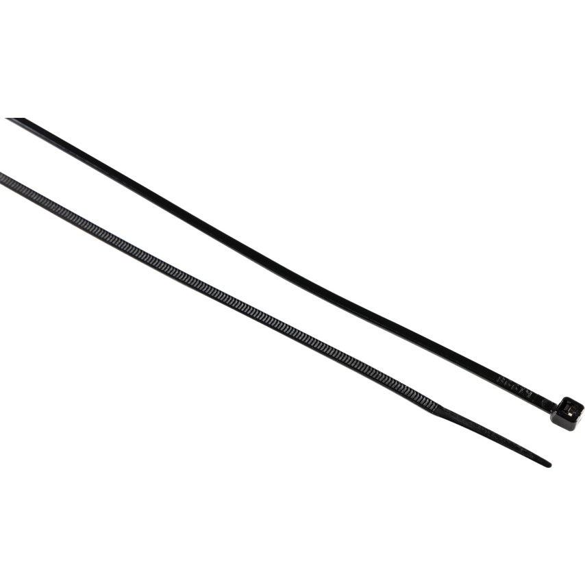 Fekete kábelkötegelő 2.5x200mm (PK-100) termék fő termékképe