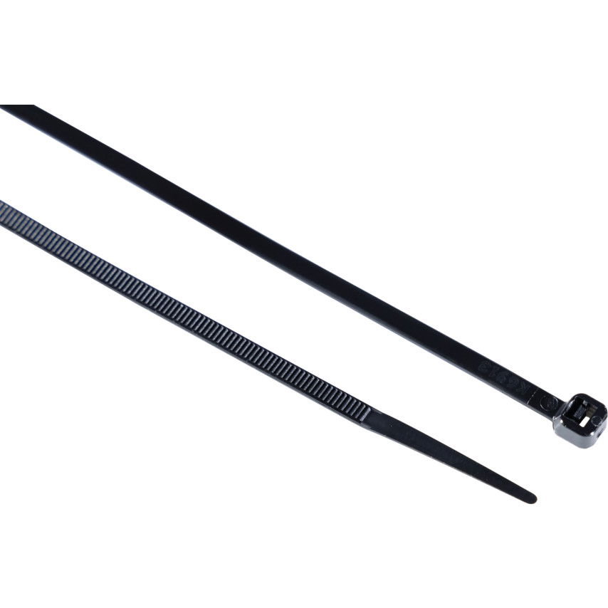 Fekete kábelkötegelő 3.6x140mm (PK-100) termék fő termékképe