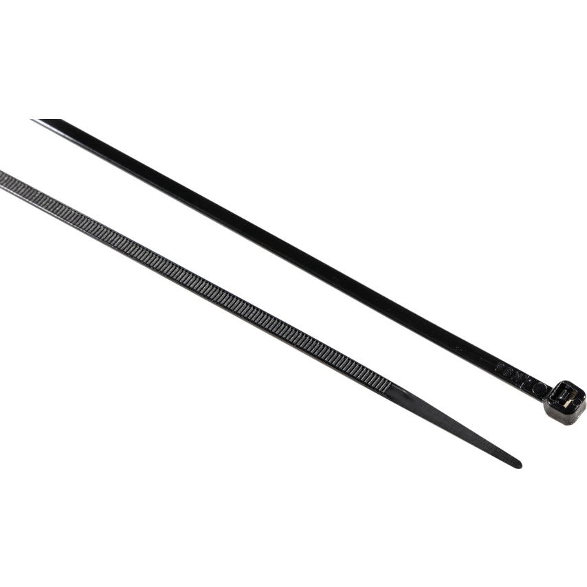 Fekete kábelkötegelő 3.6x370mm (PK-100) termék fő termékképe