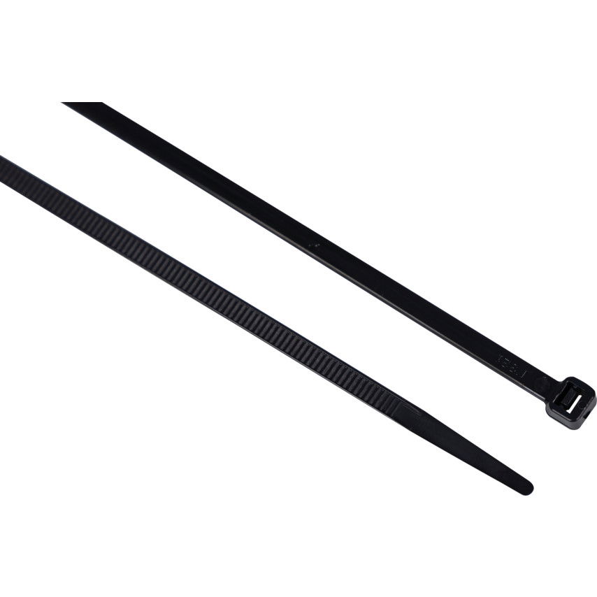 Fekete kábelkötegelő 4.8x300mm (PK-100) termék fő termékképe