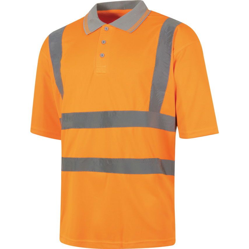 Láthatósági, légáteresztő pólóing, sárga vagy narancssárga (4XL) termék fő termékképe
