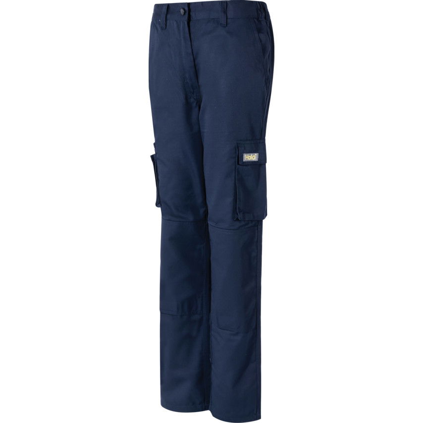 Női, katonai stílusú nadrág, fekete SIZE12, 31" hossz termék fő termékképe
