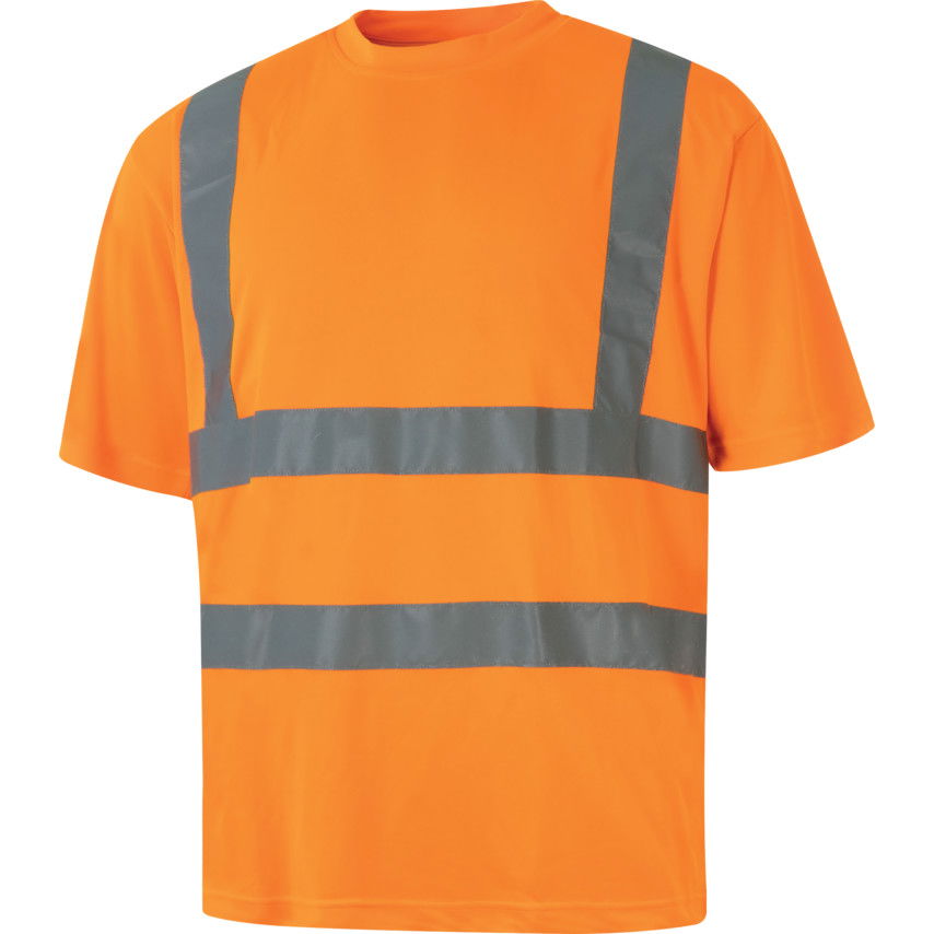 Láthatósági, légáteresztő PÓLÓ, sárga vagy narancssárga (4XL) termék fő termékképe