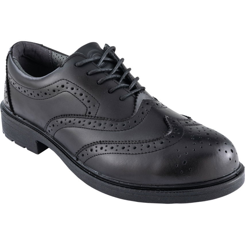 Biztonsági BROGUE cipő fekete S3 SRC talp SZ 13 termék fő termékképe