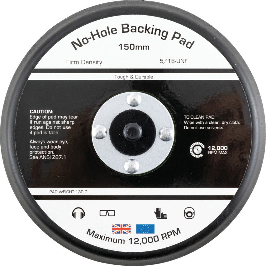 Rugalmas alaptárcsa öntapadós 150 MM-ES csiszolótárcsához 5/16"UNF külső menettel termék fő termékképe