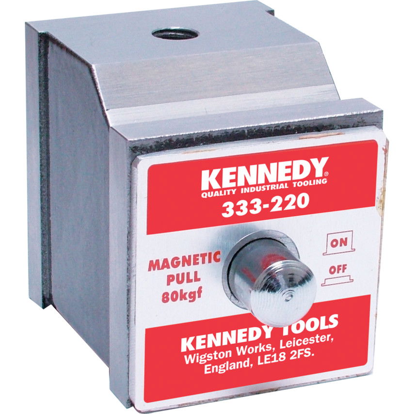 Kennedy Nyomógombos mágnestalp 30 kg húzóerővel termék fő termékképe