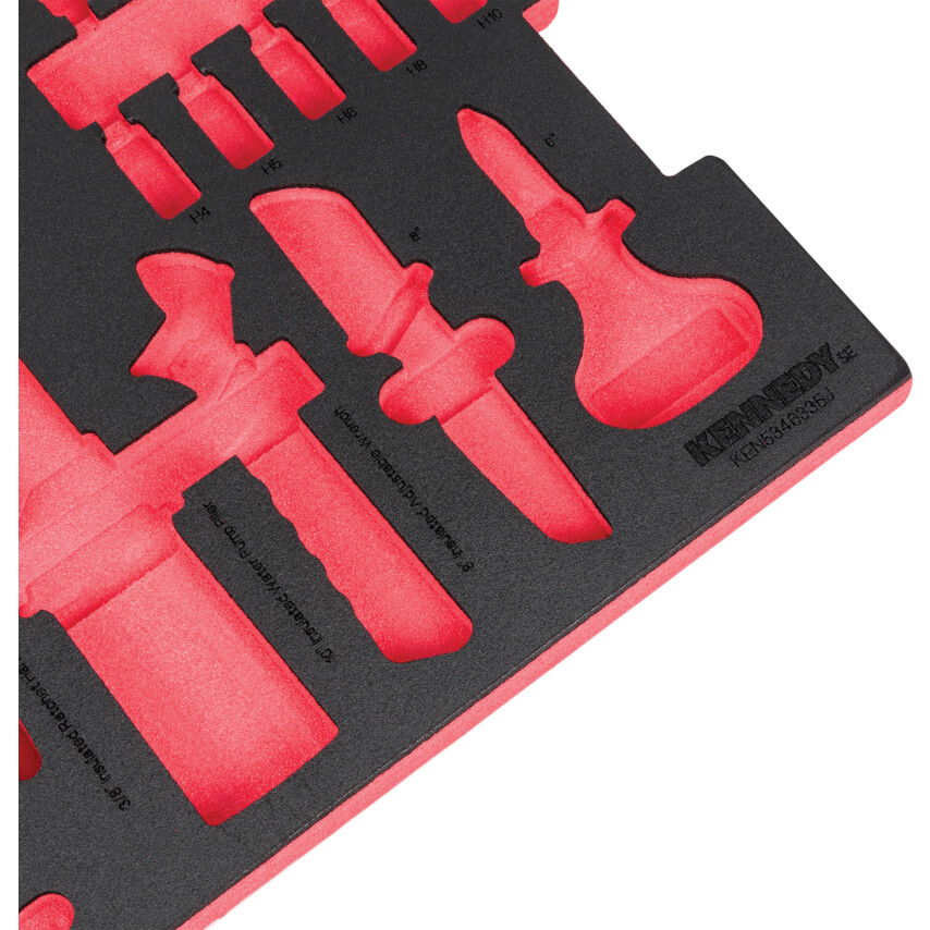 Kennedy SE Szigetelt VDE szerszámkészlet – 25 részesszivacsbetét 5 termék fő termékképe