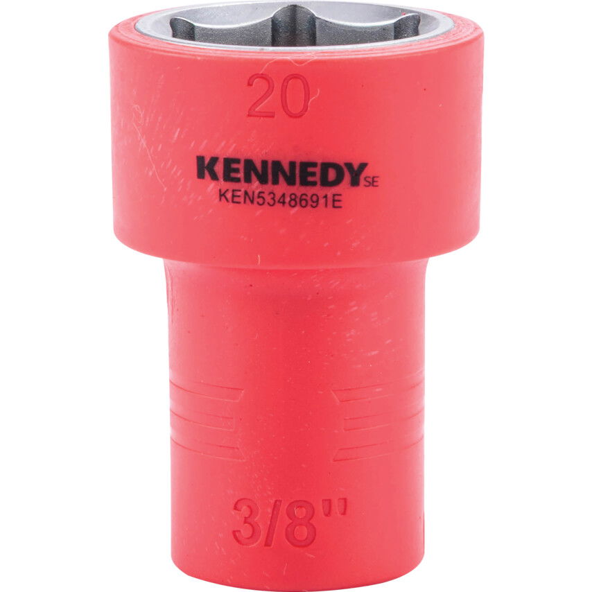 Kennedy SE 3/8" Szigetelt hatlapú dugókulcs – 20mm termék fő termékképe