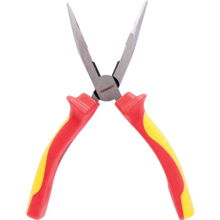 Kennedy SE Szigetelt hajlított csőrű fogó – 8/200mm termék fő termékképe